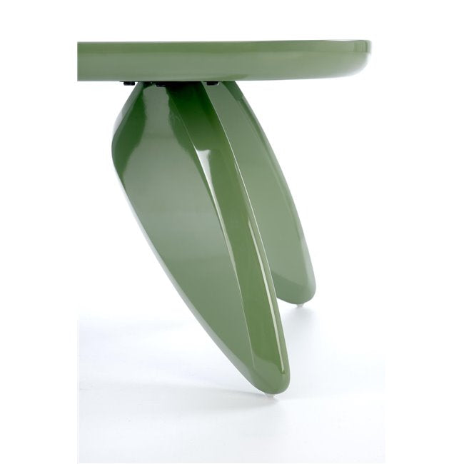 Horaya Coffee Table – Light Green MDF, 120×60×36 cm