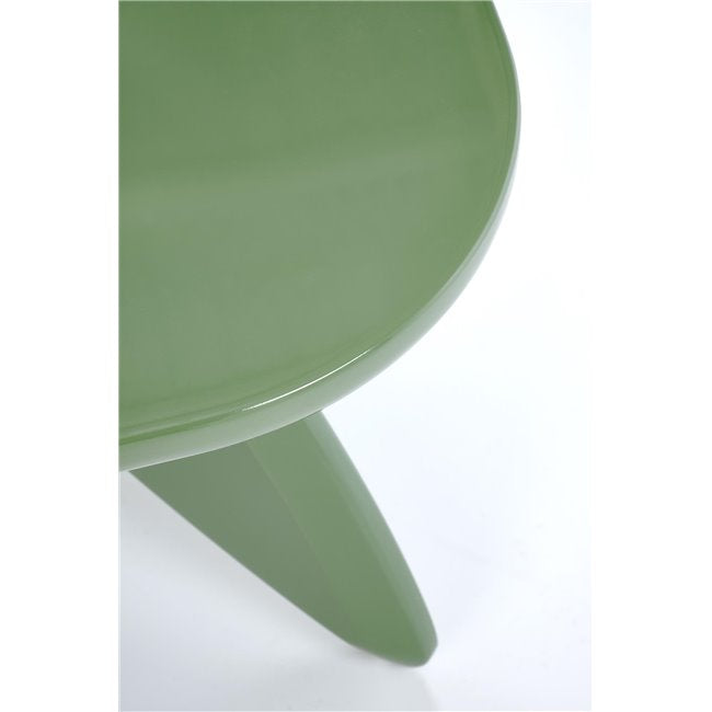 Horaya Coffee Table – Light Green MDF, 120×60×36 cm