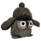 Owl Door Stopper Grey – 19 × 15 × 23 cm