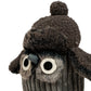 Owl Door Stopper Grey – 19 × 15 × 23 cm