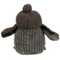Owl Door Stopper Grey – 19 × 15 × 23 cm