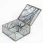 Box glass/metal Favara L, 18x19cm, H8.3cm