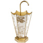 Golden Umbrella Stand – H65 × D33 × Ø33 cm