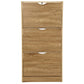 Shoe cabinet Chaus, natural, H119.5x60x23cm