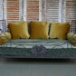 French Folding Iron Bed – Early 20Th Century Patinated Frame