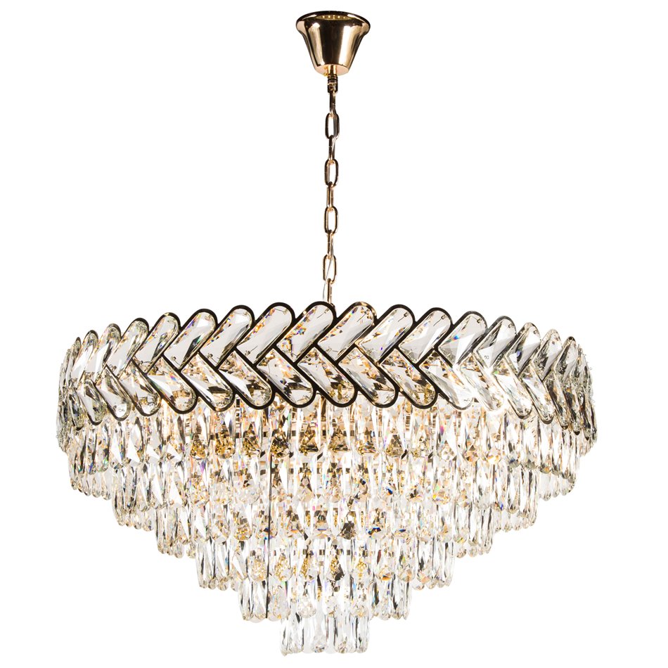 Pendant lamp Yardiny, H36-95cm D80cm, E14x15 40W(MAX)