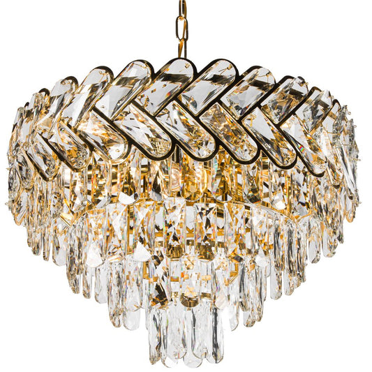 Pendant lamp Yardiny 500, H50-90cm, D50cm, E14x9 40W(MAX)