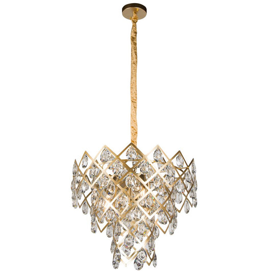 Pendant lamp Roda, H42-120cm D51cm, E14x6 40W(MAX)