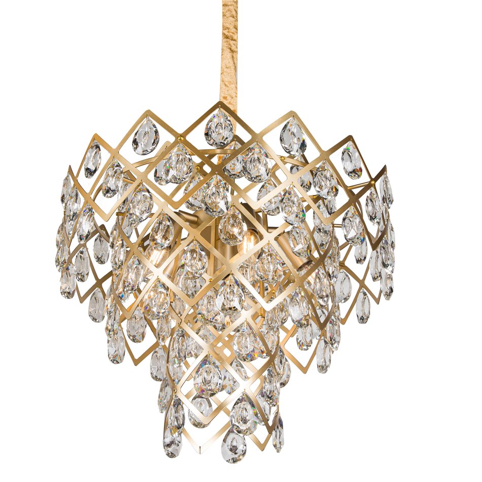 Pendant lamp Roda, H42-120cm D51cm, E14x6 40W(MAX)