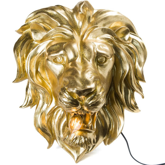 Deco figurine Lion with lamp, H47x41x24.5cm E14 40W(MAX)