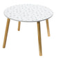 Children’s Round Table – White Wooden Activity Table