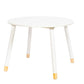 Children’s Round Table – White MDF & Metal Activity Table