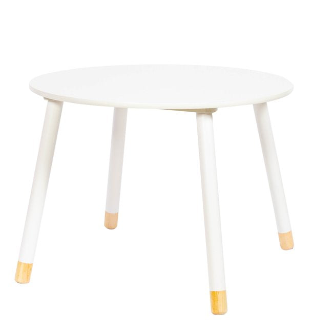 Children’s Round Table – White MDF & Metal Activity Table