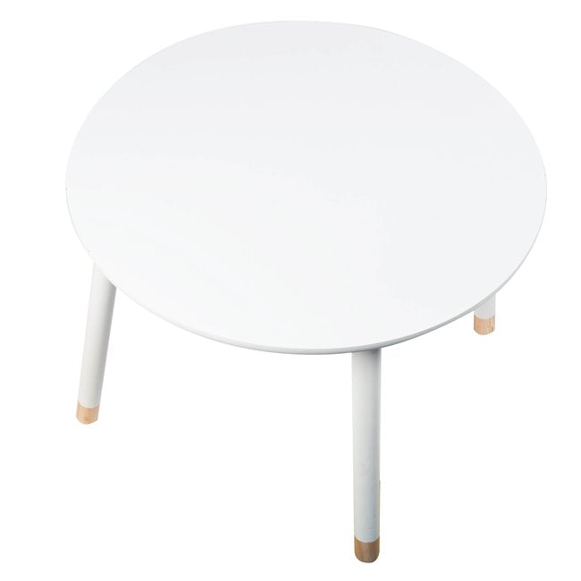 Children’s Round Table – White MDF & Metal Activity Table