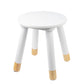 Stool Sweet, white, H26.5cm, D24cm