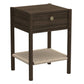 Bedside table Acmonfort, brown, H60x43.5x40cm