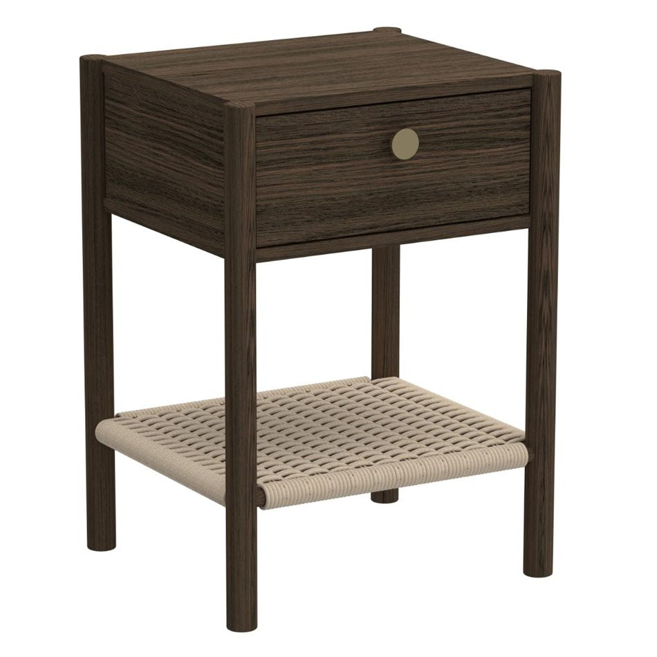 Bedside table Acmonfort, brown, H60x43.5x40cm
