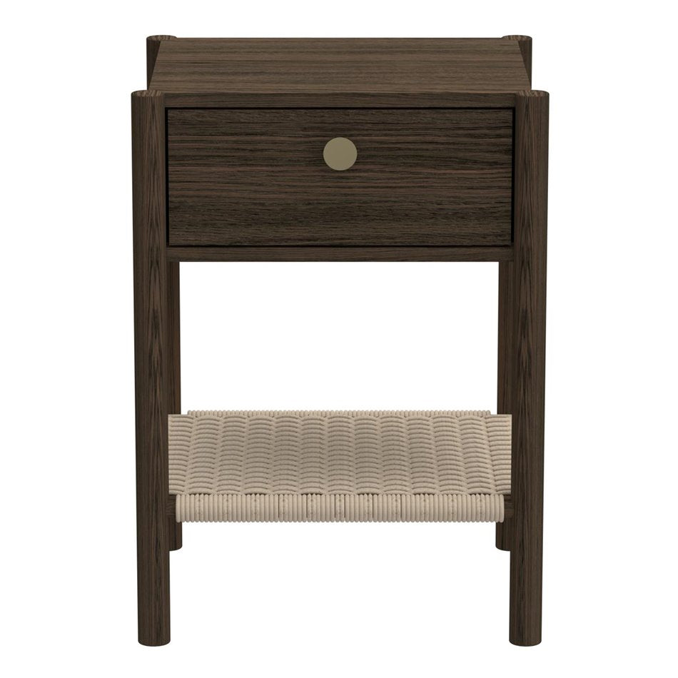 Bedside table Acmonfort, brown, H60x43.5x40cm