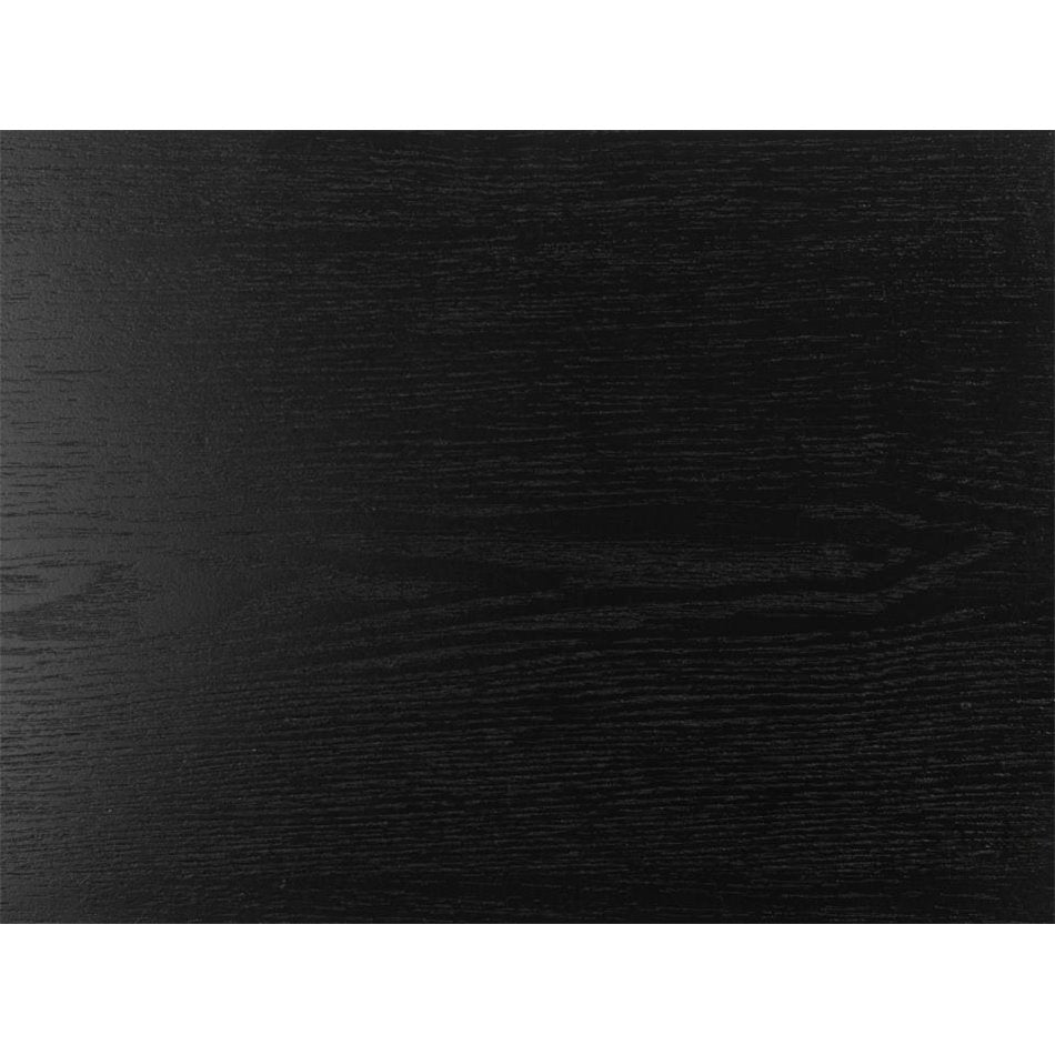 Bookcase Seaford, black, H78x114x35cm