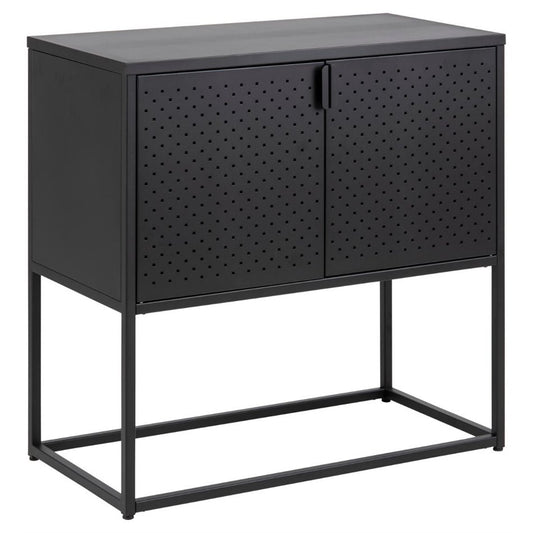 Sideboard Acevton, black, H80x82x40cm