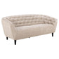Modern Sofa Aria – Beige Fabric, 3-Seater Design, 191×84×78 cm