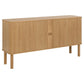 Sideboard Angley, natural color, H80x160x40cm