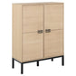 Cabinet Akensington, natural color, H120x91x40cm