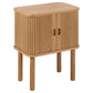 Bedside table Angley, natural color, H60x45x30cm