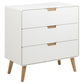 Chest of drawers Alovell, white, H80x80x40cm