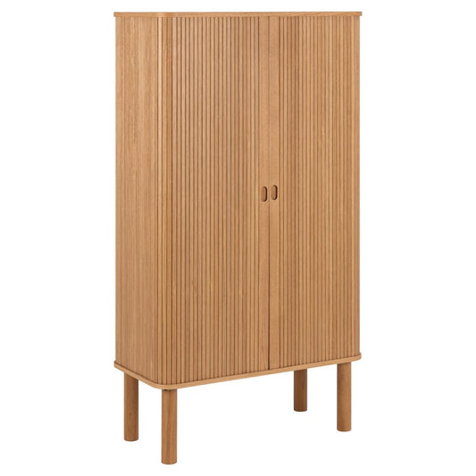 Cabinet Angley, natural color, H145x80x40cm