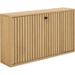 Shoe cabinet Albany, natural color, H43x72x17cm