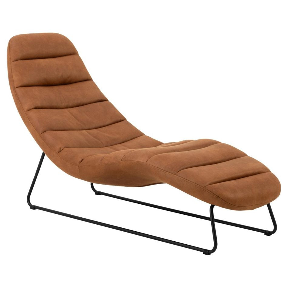 Sessel Ahaplin, braun, H 86 x 63 x 156 cm, Sitzhöhe 40 cm