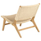 Lounge chair Arson, beige, H72x64x79cm, seat height 39cm