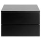 Bedside table Avignon, black, H25x37x32cm