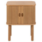 Bedside table Angley, natural color, H60x45x30cm