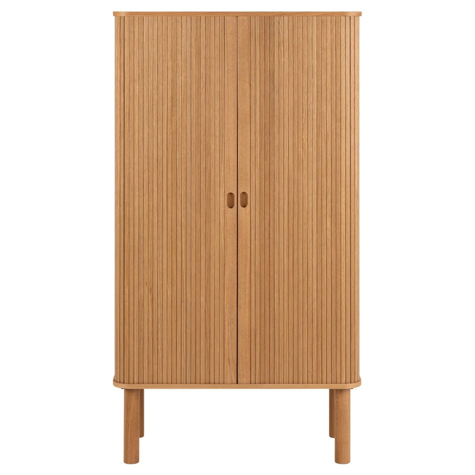 Cabinet Angley, natural color, H145x80x40cm
