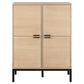Cabinet Akensington, natural color, H120x91x40cm