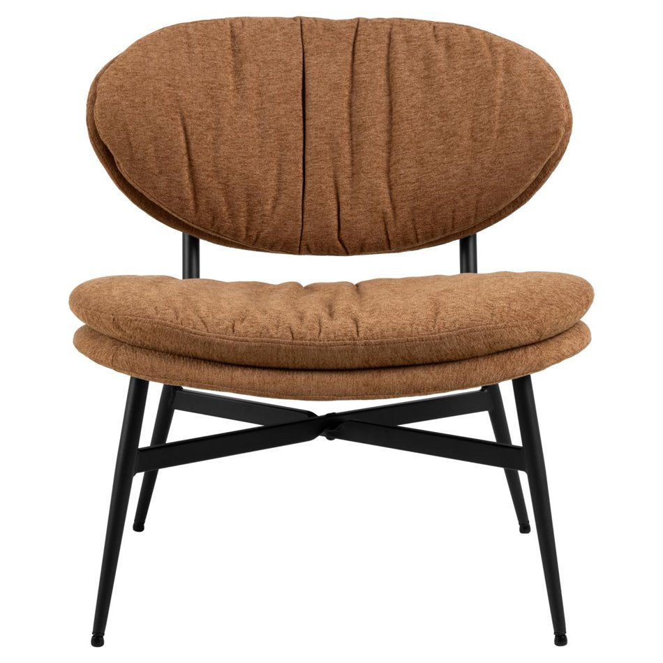 Lounge-Sessel Aurma, braun, H 76 x 70 x 73 cm, Sitzhöhe 43 cm