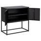 Sideboard Acevton, black, H80x82x40cm