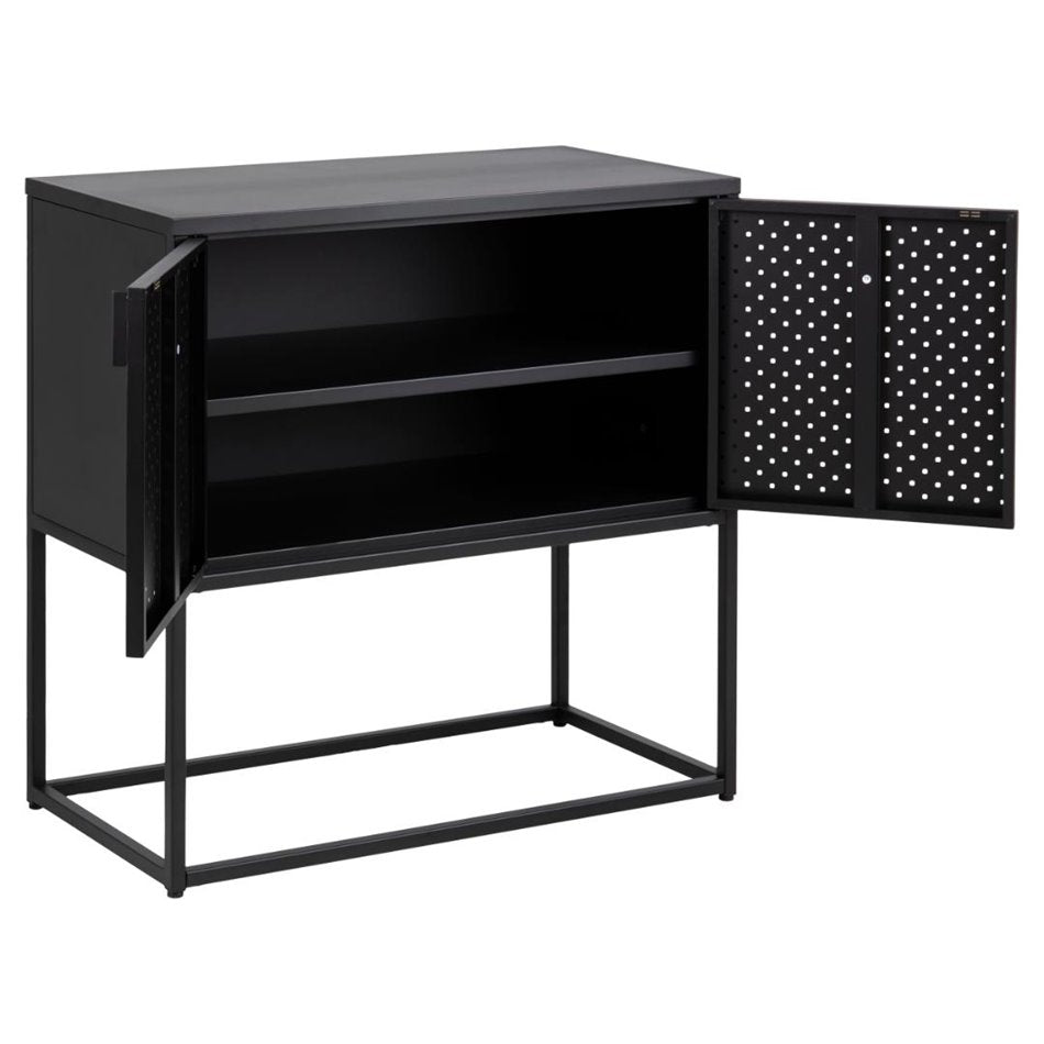 Sideboard Acevton, black, H80x82x40cm