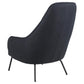 Armchair Atekso, dark blue, H98x73x92cm, seat height 40cm