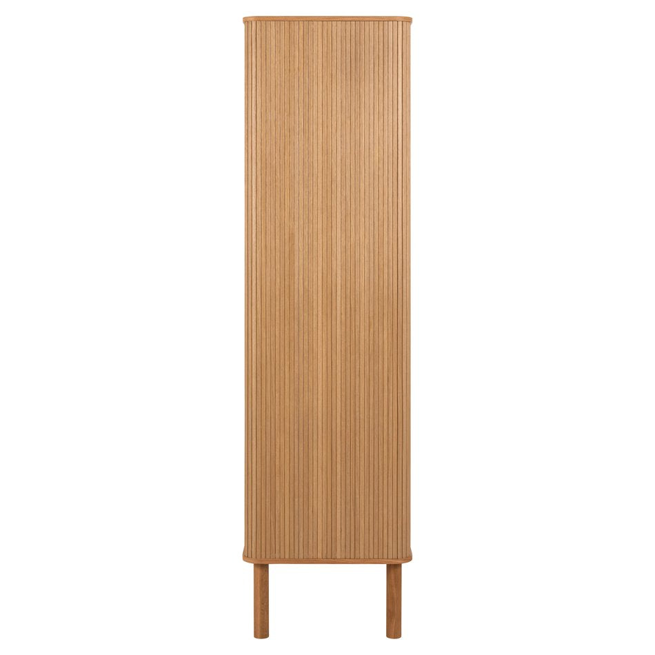 Wardrobe Angley, natural color, H200x100x55cm
