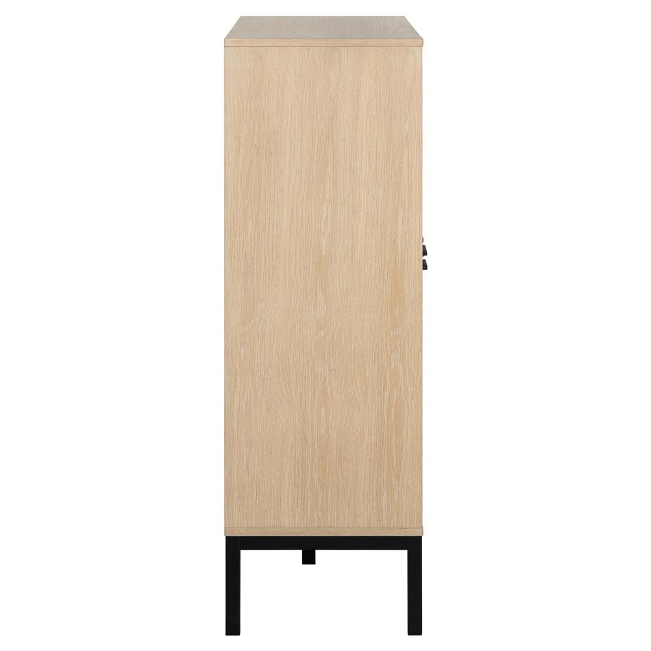 Cabinet Akensington, natural color, H120x91x40cm