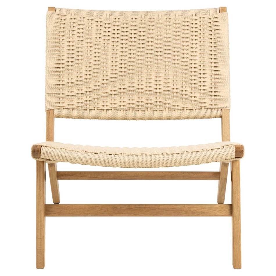 Lounge chair Arson, beige, H72x64x79cm, seat height 39cm