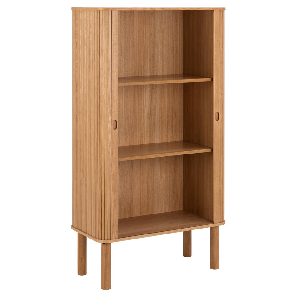Cabinet Angley, natural color, H145x80x40cm