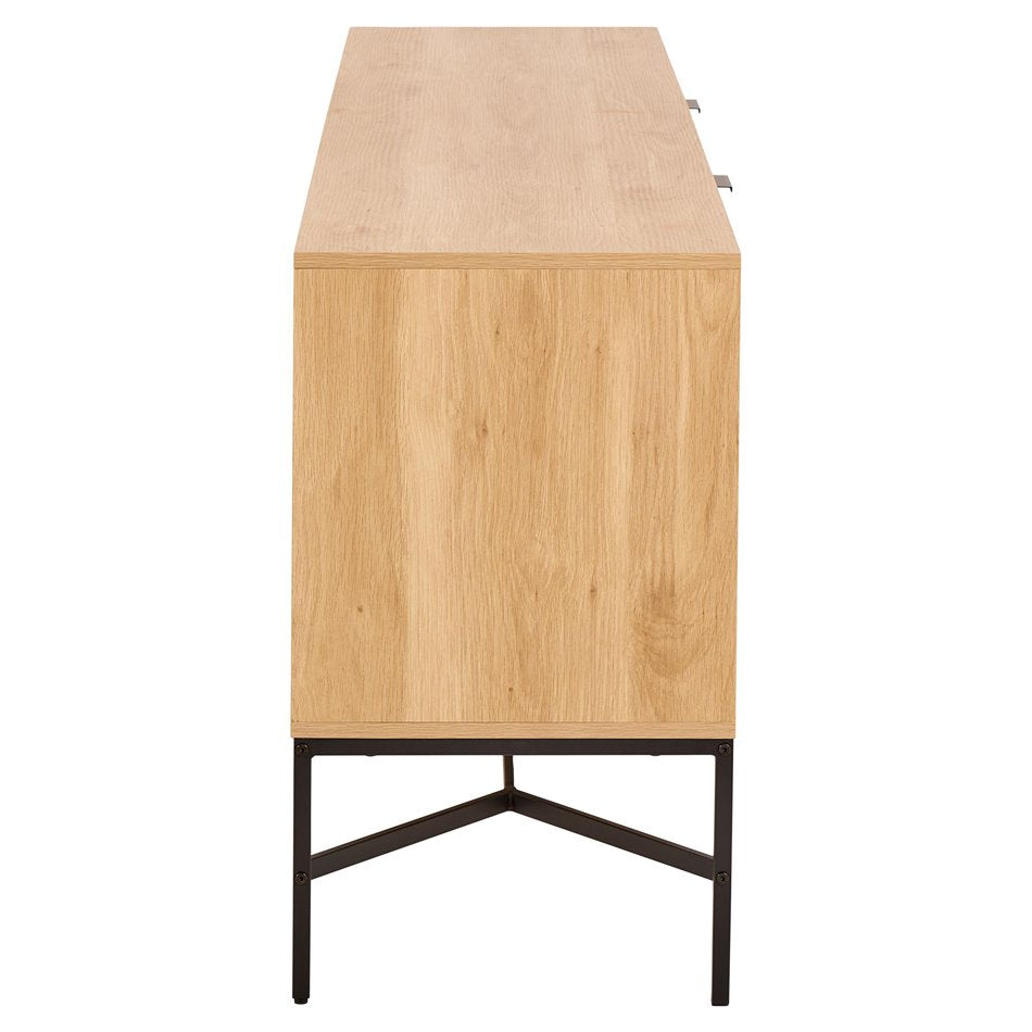 Sideboard Aipur, natural color, H70x180x40cm