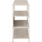 Bookcase Seaford, light grey/beige, H78x114x35cm