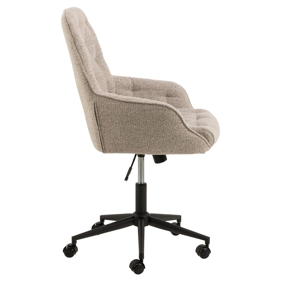 Ergonomic Office Chair Ariko – Beige, Adjustable Height & Armrests, 106×60×67.5 cm
