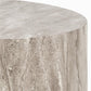Aice Coffee Table Set – Grey Marble Look, MDF, 58×58×40 cm