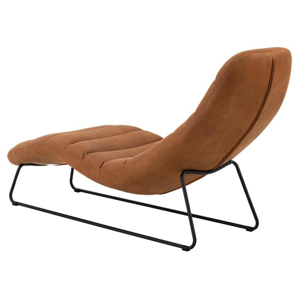 Sessel Ahaplin, braun, H 86 x 63 x 156 cm, Sitzhöhe 40 cm